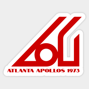 DEFUNCT - Atlanta Apollos Soccer Sticker